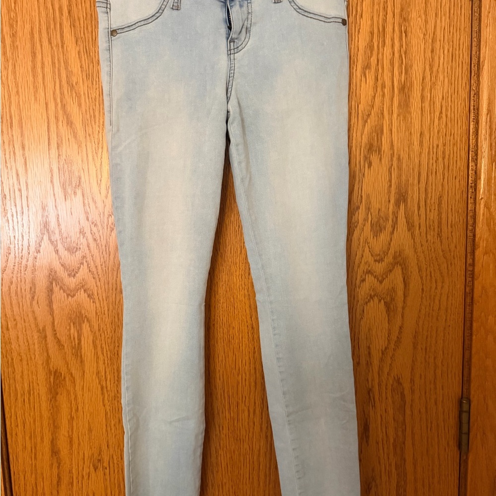 Fashion Nova Light Blue Skinny Jeans